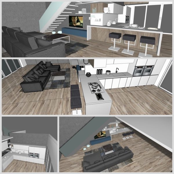 Open Space Cucina Living